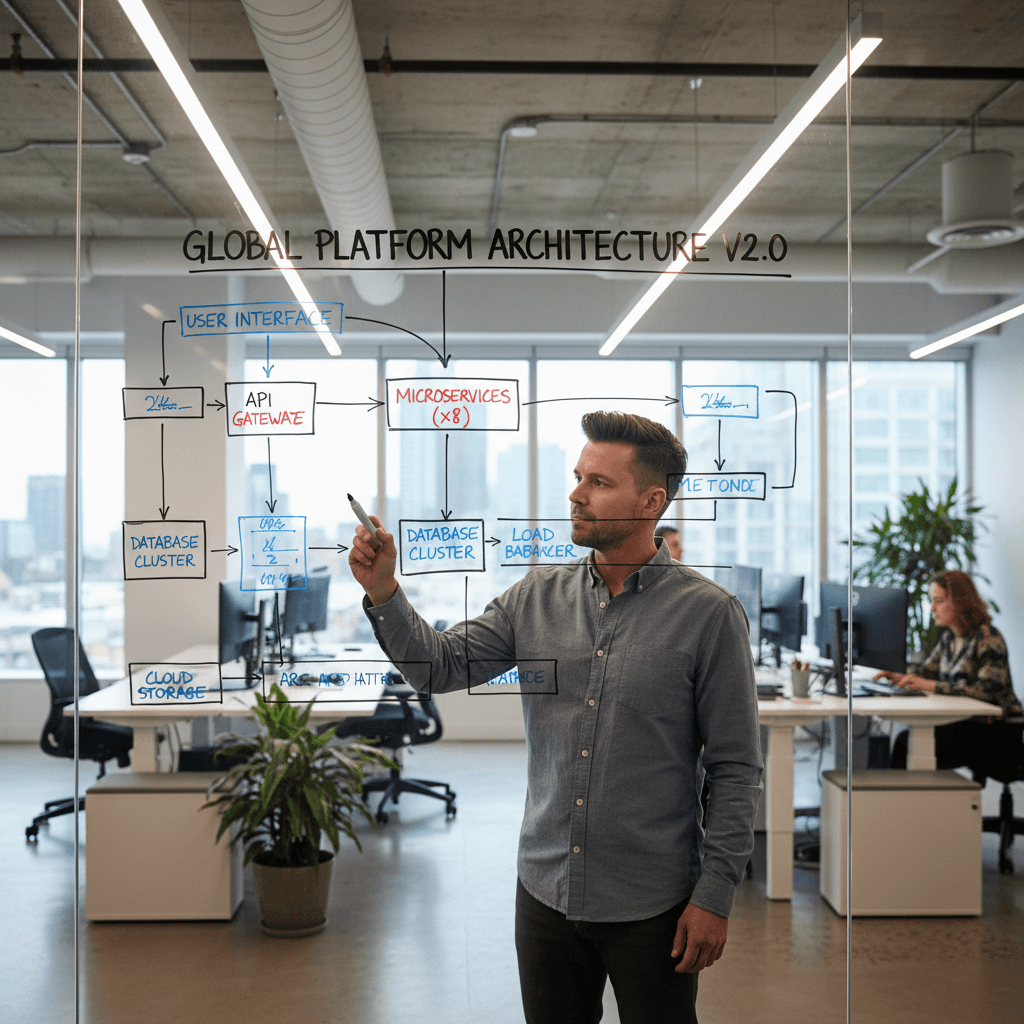 Custom software architecture design